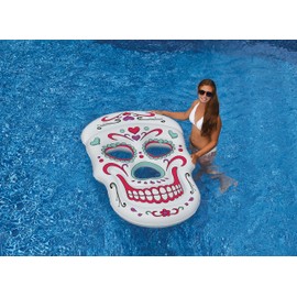 Swimline Sugar Skull Pool Float