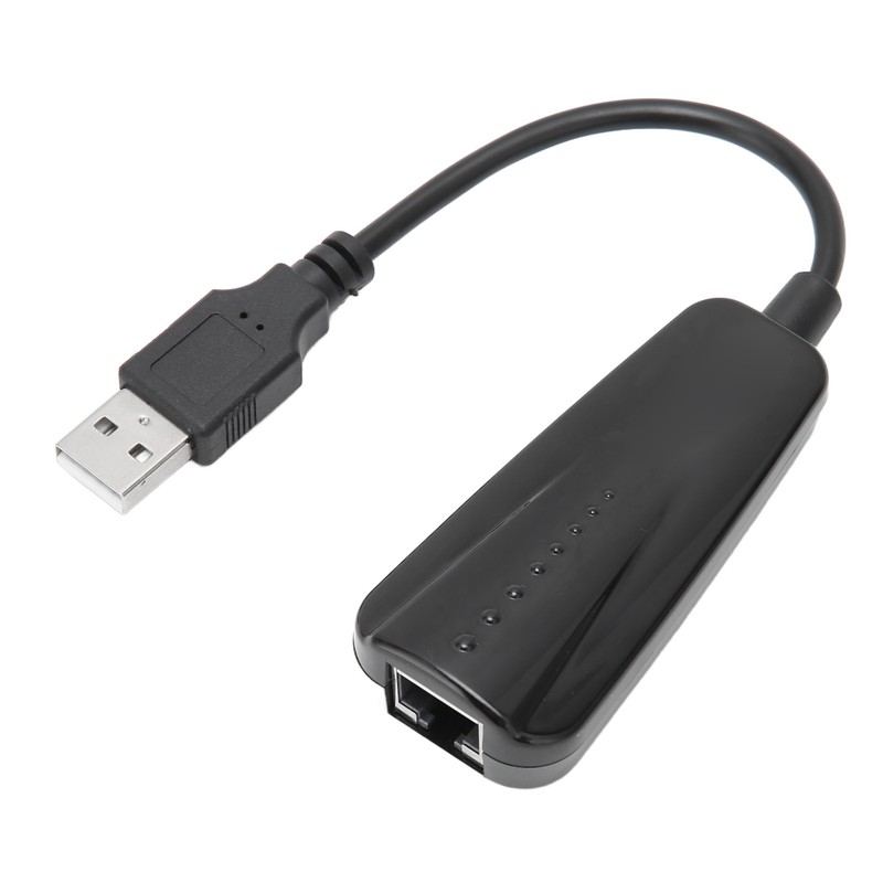 USB to Ethernet Adapter USB 2.0 to 10/100Mbps Pluggable LAN