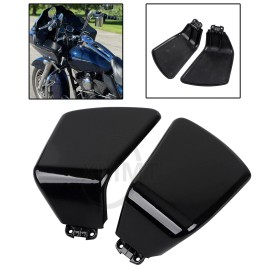 100% After Market Brand New Left & Right Inner Fairing Glove Box Doors For Harley Road Glide 1998-2013 Black