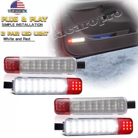 Unbranded 4PCS [BRIGHT] For Chevy/GMC C/K Tahoe Yukon LED Door Panel Light Courtesy Lamps
