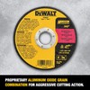DEWALT DEWALT 4-1/2 Inch Cut-Off Wheel, Angle Grinder Cutting Disc,