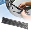 Veemoon 10pcs 6mm Windshield Wiper Blades Refills Silicone Frameless Wipers