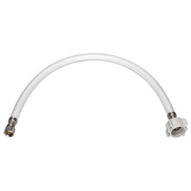 Moen 7238-16-12-1 INC/FAUCETS 1/2" Female Iron Pipe x 7/8" B x 16", Reinforced Poly Vinyl Toilet Connector