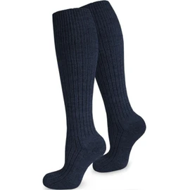 normani 3 Pairs of German Armed Forces Boot Socks with Terry Cloth Sole and High Wool Content Navy Size 47-50