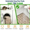 2 Pack Reusable Washable Pet Pee Pads, 18" x 24"