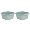 SET OF 2 - Silver Sage 32cm High Grade Plastic