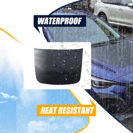 PIUGILH Front Hood Decal Stickers Compatible with Subaru Crosstrek 2024+, Car Body Vinyl Sticker Exterior Accessories, 1Pcs, Black