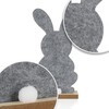 com-four® 4 x Decorative Stands for Easter, Cute Felt Easter