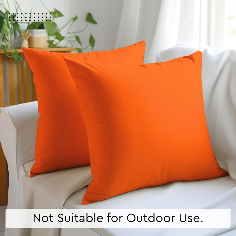 Encasa Homes Cushion Covers 2pc set (40 x 40 cm)