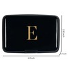 Rykitop Initial Letter Credit Card Holder,RFID Blocking ID Card Case