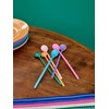 Rice Latte Spoons "La Joie De Vivre" Melamine Set of