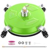 LidoDola 14'' Pressure Washer Surface Cleaner Green, Power Washer Accessory