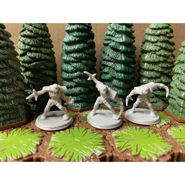 Hasbro Heroscape Marro Dividers Blackmon’s Siege Dividers Defenders (3 Pieces)