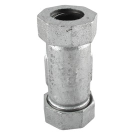 B & K 160-007 1-1/2X5 GALV COUPLING, 1-1/2"