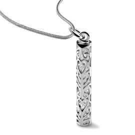 New Women's 925 Sterling Silver Necklace Bohemian Pattern Totem Pendant Snake Chain Charm Jewelry 18''-24'' Unisex Chokers Necklaces Accessories (22, Chopin Chain)