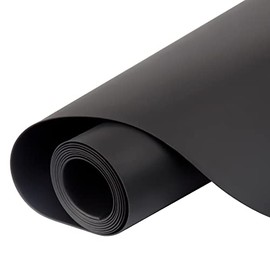 Large Silicone Heat Resistant Mat, 78.7” x 15.7” Nonslip Silicone Placemat for Countertop Protector, Nonstick Waterproof Table Desk Saver Pad for Kitchen & Dining,Black