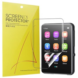 Blueshaweu Screen Protector Compatible with Joliker MP3 Player 2.4 Inch M4s, HD Clear Flexible TPU Screen Protector [Pack of 6] for Joliker M4s MP3 Playe (Transparent)