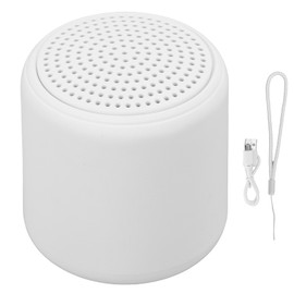 Mini Bluetooth5.0 Speaker Outdoor Portable Wireless Multifunctional Loudspeaker BoxWhite