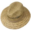 Lipodo Classic Traveller Straw Hat - Straw Hat Men -