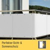 Sol Royal SolVision HB2 Balcony Privacy Screen HDPE Polyethylene 90