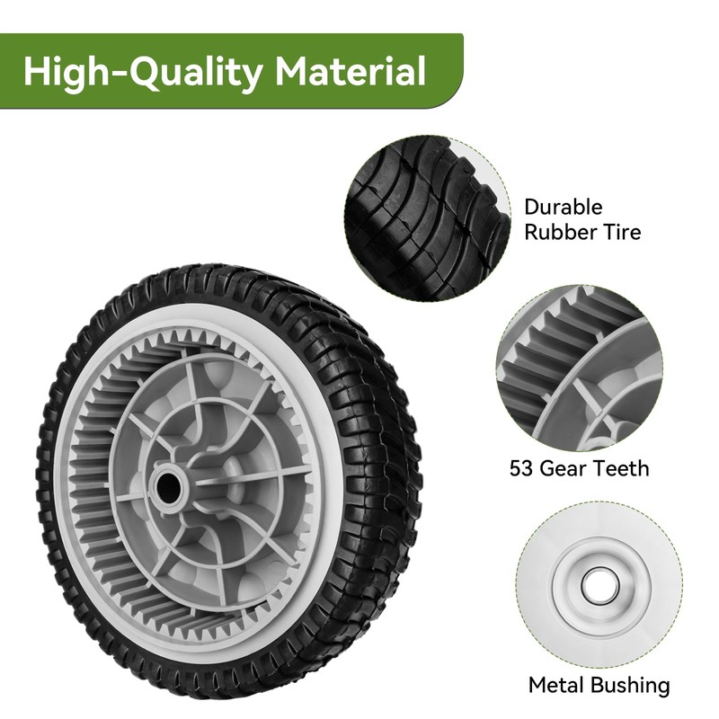 ranwin 734-04018 Front Drive Wheels Fit for Troy Bilt TB240
