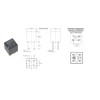8T2T-CA Automotive Power Relay 4 Pins