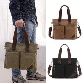 Shoulder Bag Cross Bag Business Casual Shoulder Bag ELG-048 Brown
