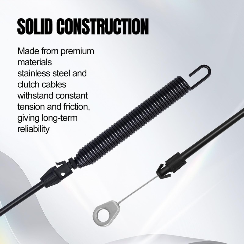 Mannial Deck Engagement Clutch Cable for Craftsman 532435111 197257 435111
