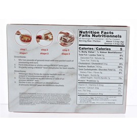 Nesco Original Jerky Seasoning Cure Pack Makes 6 Lbs Gluten Free Snack