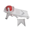 TUPPERWARE Chef Mando-Chef D202 Multi-Slicer Grater Mandolino Küchenenstar White/Red