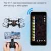 JX15 Mini Folding Drone 4K High Definition Camera WIFI Quadcopter