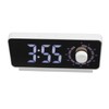 Digital Alarm Clock Rechargeable LED Mirror Alarm Clock -10°C‑50°C Temperature