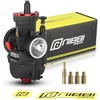 NIBBI Carburetor PWK 34mm Motorcycle, 350cc-400cc Power Carb With Carb Jets, Fit GY6 Engine Dirt Bike Mini Bike SSR TTR Apollo TaoTao ATV