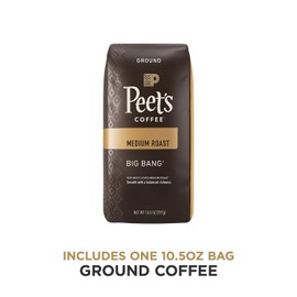 Peet's Coffee, Big Bang - Medium Roast Ground Coffee - 10.5 Ounce Bag
