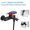 HONYI Bathtub Faucet with Sprayer, Tub Spout with Diverter Bathroom