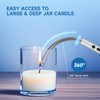Flame bird 2 Pack Electric Candle Lighter Flameless Arc Windproof