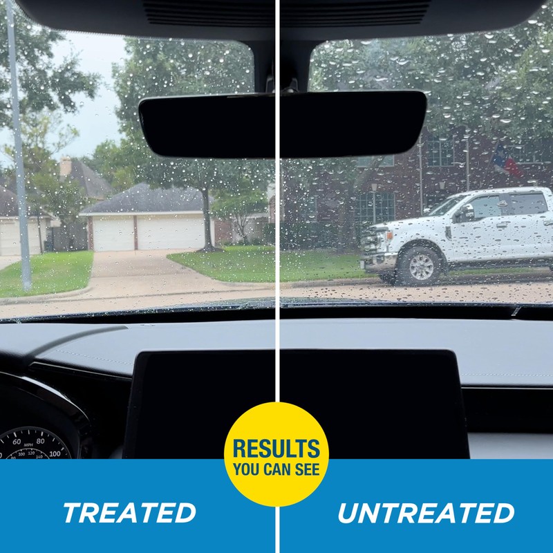 Rain-X 5071268 2-in-1 Glass Cleaner and Rain Repellant, 23 oz.