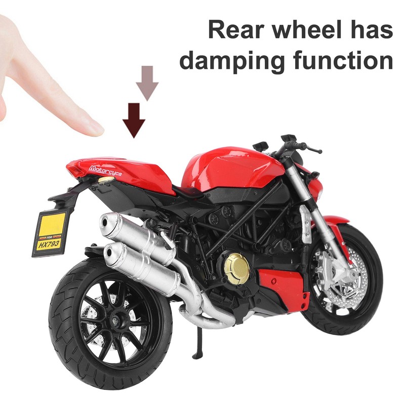 1:12 Scale Alloy Motorcycle Model Realistic Motorcycle Model Kids Moto