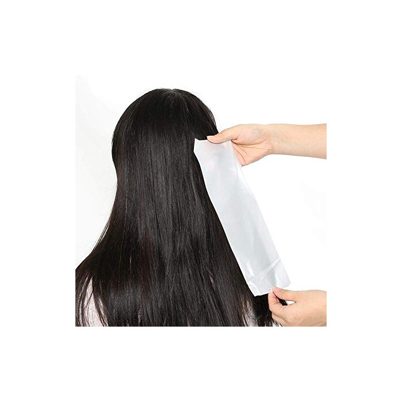 100pcs / pack Papel de tinte de cabello reciclable para