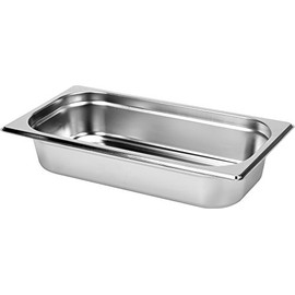 Yato professional stainless steel GN Gastronorm GN 1/3 Size Assortment 20 also Lid Gastronorm Container Kit [Height: 65 mm)