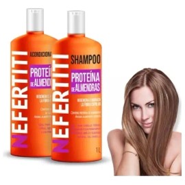 Shampoo + Acondicionador Almendras Cabello Dañado