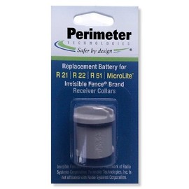 Perimeter Technologies Invisible Fence Compatible R21 and R51 Dog Collar Battery Gray - 3 Pack