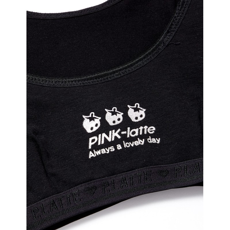 Pinkrate STEP1 371381183 Girls' Sports Bra, Soft Padding, Half Top,,