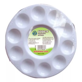 Barrilito Godete Plastico Barrilito Mod Gtp03n Mediano C/10 Espacios