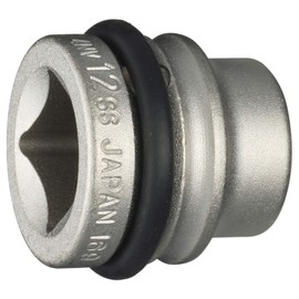 TONE Impact Short Socket 4NV-12SS Insertion Angle 12.7mm (1/2") Double-Sided Width 12mm