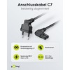 Goobay 97346 Euro Connection Cable Angled on Both Sides, 1