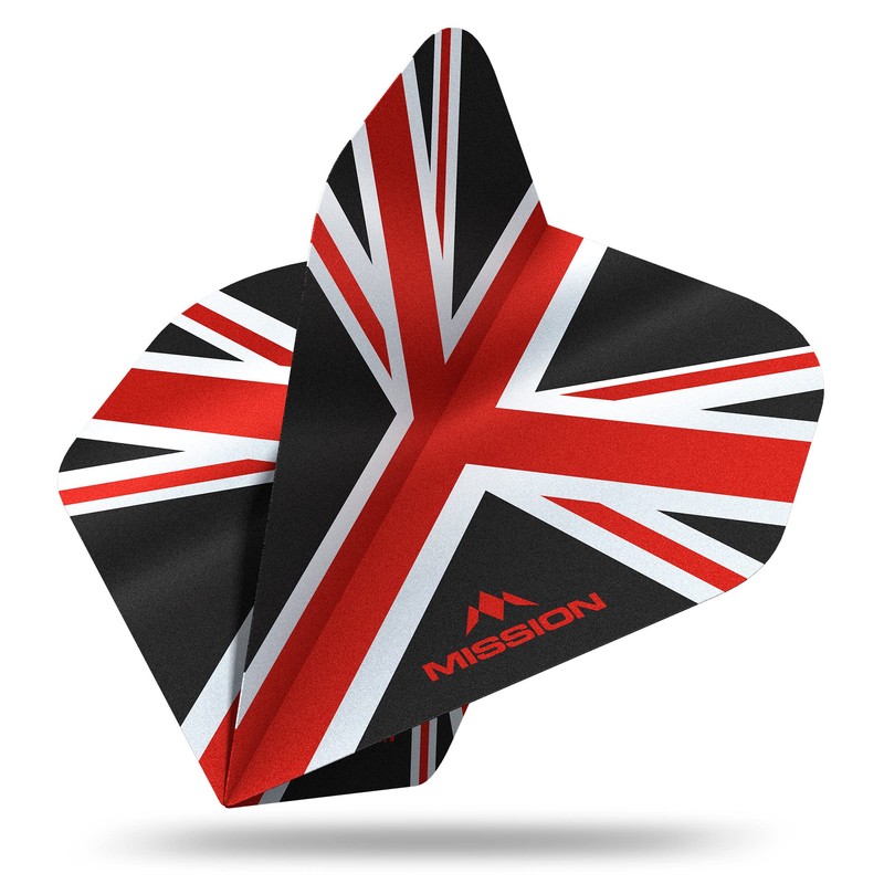 Mission Darts Alliance Flights Extra Strong Premium UV Flights Union