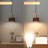 MXhme A19 LED Light Bulbs with Remote Control, 800LM 9W