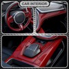 Lypumso 6D Carbon Fiber Vinyl Wrap Roll, Glossy Car Wrap