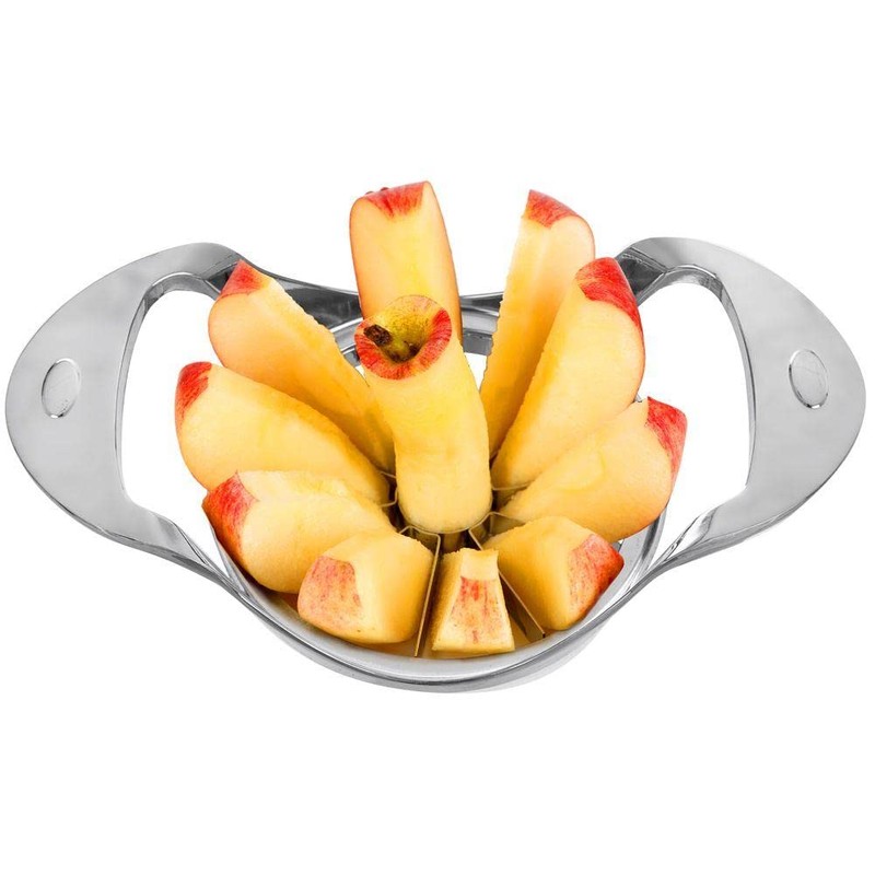LUXY Apple Slicer, Apple Corer, Rustproof, Dishwasher Safe, Manual for